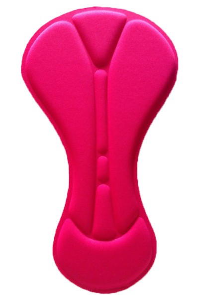 CPC021 Customized cycling pants cushions Cycling panty liner Silicone cushions Moisture wicking 19*32CM cycling pants cushion supplier 1207 45 degree